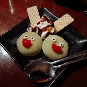Mochi de matcha