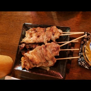 Yakitori de puerco
