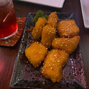 Pechugas en salsa agridulce