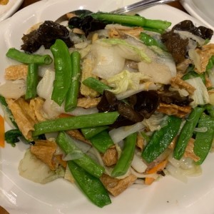 Salteado mixto vegetariano