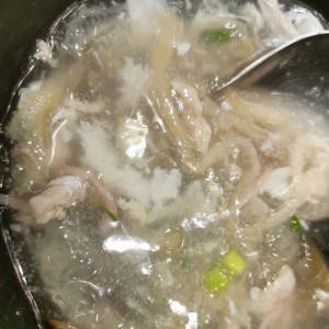 Sopa se buche de pescado