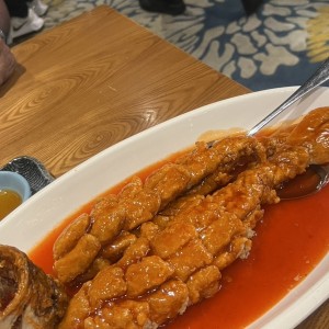 Racimo de uvas - pescado