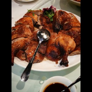 Pato asado