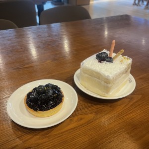 tarta de blueberry