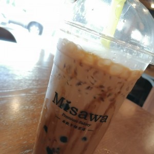 Earl grey bubble tea.