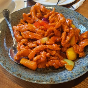 pollo agridulce