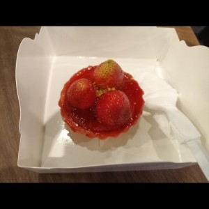 Dulces Individuales - Tartaleta de Fresa