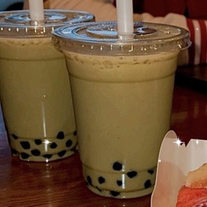 Bubble tea de matcha