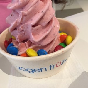 helado de fresas