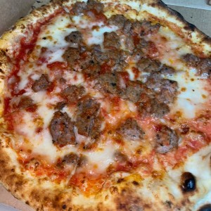 Pizza de Albondigas
