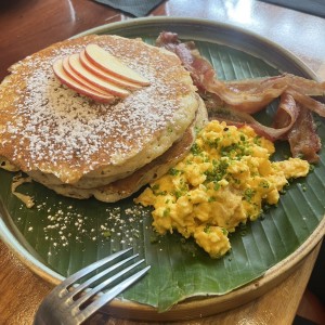 El plato que no existe con pancake