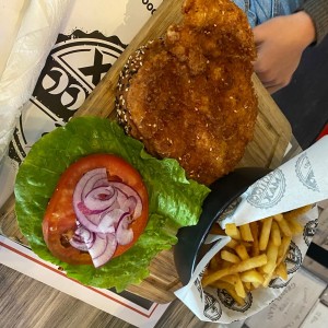 Emparedado de snitzel