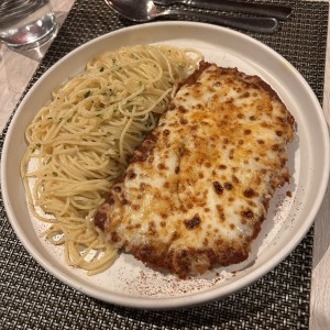 Milanesa de Pollo a la Parmesana