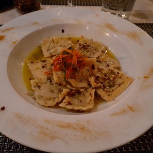 Raviolis veganos