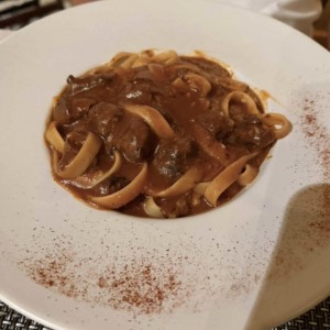 Fetuccini en Osobucco Deshuesado