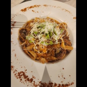 Fetuccini en Osobucco Deshuesado