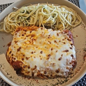 Milanesa de Pollo a la Parmesana