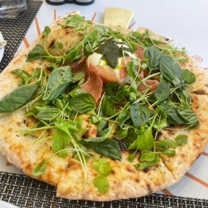 Focaccia in burrata