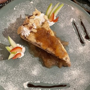 Crumble de manzana gluten-free