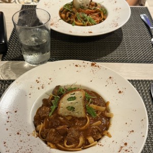 Fetuccini en Osobucco Deshuesado