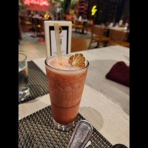 limonada de fresa