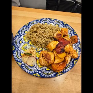 pincho de pollo
