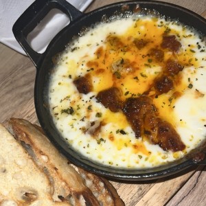 Cazuela de queso Fundido