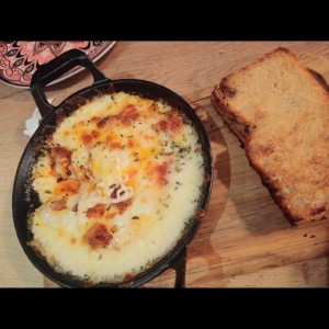 Cazuela de queso Fundido
