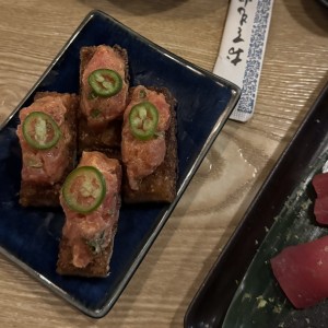 ENTRADAS - Crispy Rice