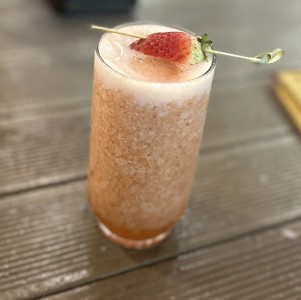 Smoothie Fresa y cramberrie