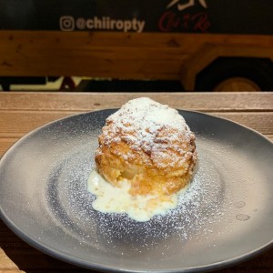 helado frito