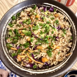 Yakimeshi vegetariano