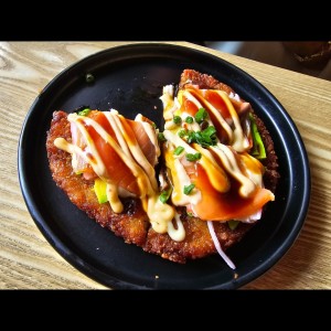 Sushi pizza