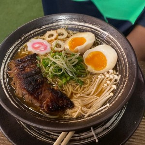 Plato Fuerte - Ramen Shoyu Ribeye