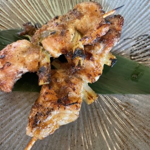 Brocheta de pollo