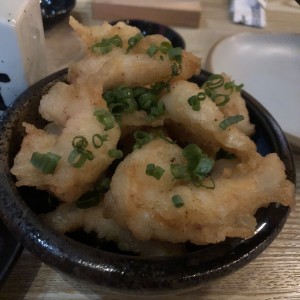 Camarones tempura
