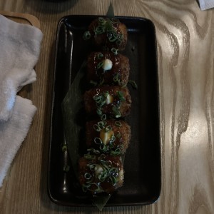 Criquetas de Cangrejo