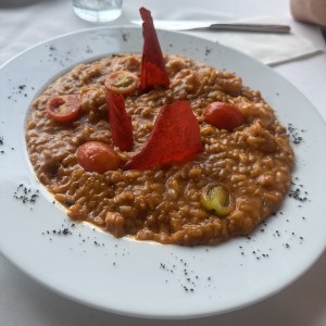 Langostinos, Bisque y Tomillo