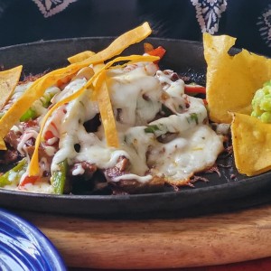 Fajita alambre gratinado 