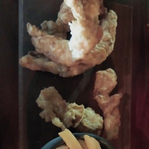 entrada tenders de pollo