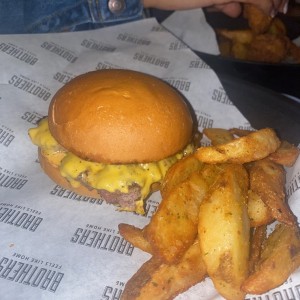 Just for Kids! cheeseburger