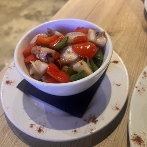Pulpo a la Diabla