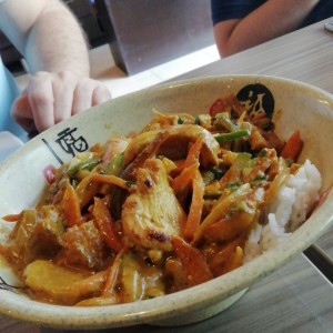 Pollo al curry 