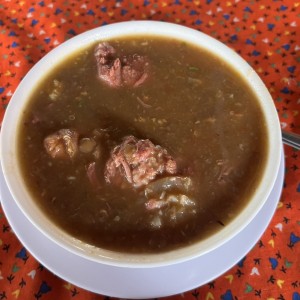 Sopa de lentejas 