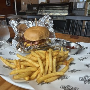 Big Bacon Belly Burger