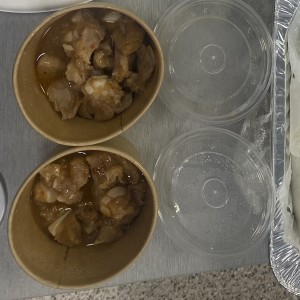 Costillas al vapor