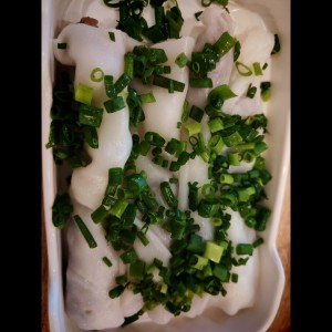 Chee cheong fun de carne