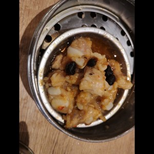 Costillas al vapor
