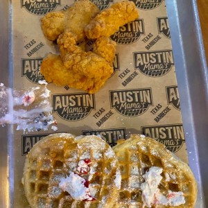 Chicken and Waffles (Kids)