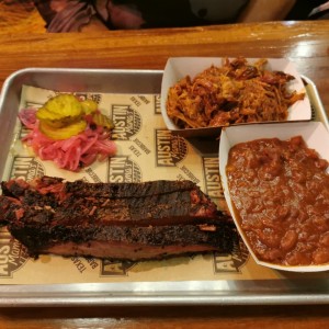 Smoked Meats - 1/2 Lb Prime Brisket Pork and Beans